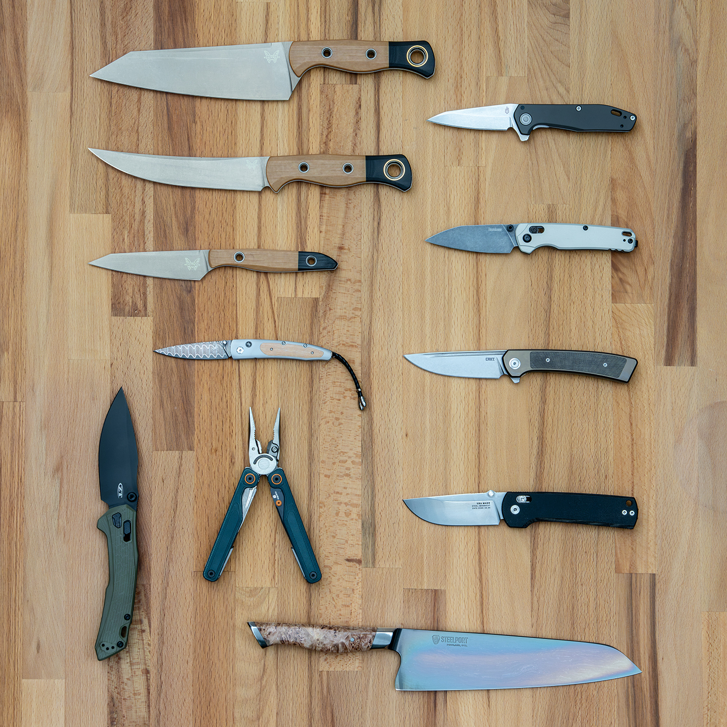Knife Center of Excellence collage